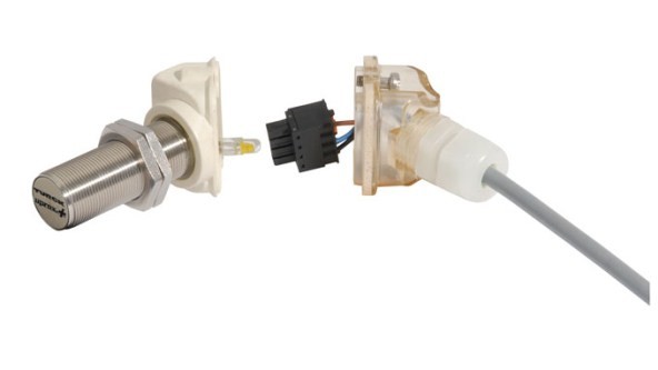 Inductive sensor BI8U-EM18WDTC-AP6X with removable terminal