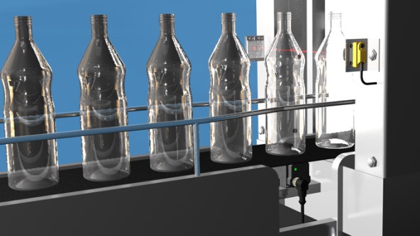 RFID systems absolutely reliably detect test bottles.